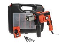 Black & Decker CD714EDSK Impact Hammer Drill 710 Watt 240 Volt With Free Detector