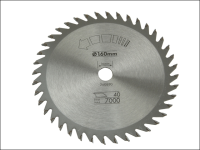 Black & Decker Circular Saw Blade 160 x 16mm x 40T Fine Cross Cut