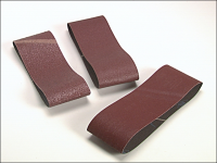 Black & Decker Sanding Belts 75 x 450mm 100g (Pack of 3)