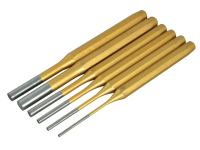 BlueSpot Tools Gold Pin Punch Set of 6