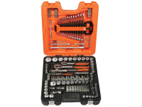 Bahco S138 Socket Set of 138 Metric 1/4in, 3/8in, & 1/2in