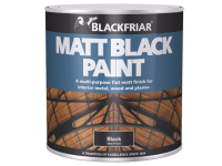 Blackfriar Matt Black Paint 250ml