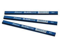 Blackedge Carpenters Pencils - Blue / Soft Card of 12