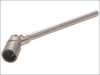 Bi Metal Scaffold Spanner 7/16W 14mm Round Titanium Handle Steel Socket