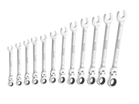 Britool Flexible Head Ratchet Spanner Set 12 Piece Metric