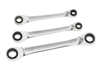 Britool Quadbox Spanner Set of 3 in Toolroll