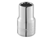 Britool Bi-Hexagon Socket 12 Point Regular 1/4in Drive 7/32in