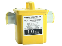 Carroll & Meynell 1000/2 Transformer Twin Outlet  Rating 1Kva Continuous 500va