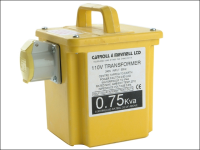 Carroll & Meynell 7501/1 Transformer Single Outlet Rating 750va Continuous 375va