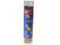 C H Hanson Finish Pencils Tube of 15 + Pro-Sharp™ Sharpener