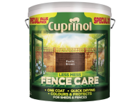 Cuprinol Less Mess Fence Care Rustic Brown 6 Litre