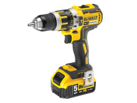 DEWALT DCD795P2 XR Compact Brushless Hammer Drill Driver 18 Volt 2 x 5.0Ah Li-Ion 18V