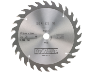 DEWALT Circular Saw Blade 184 x 16mm x 28T Series 40 General Purpose