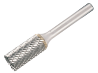 Dormer Solid Carbide Bright Rotary Burr - Cylinder With Endcut 6mm x 6mm