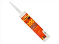 Everbuild Contractors Silicone Sealant 295ml Brown 200