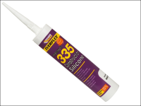 Everbuild 335 Construction Silicone White 310ml