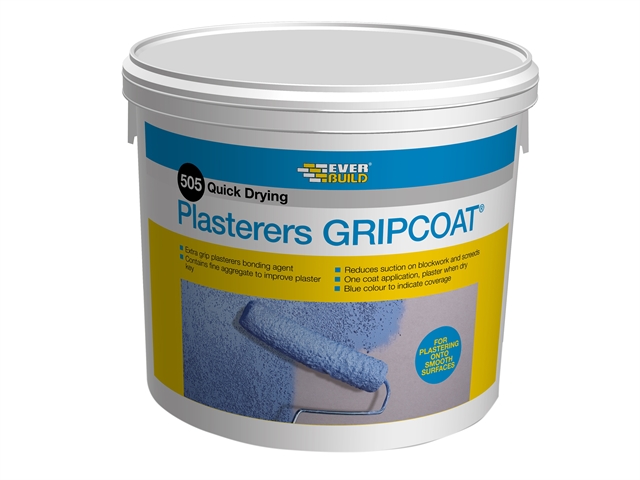 Everbuild Plasterers Gripcoat 10 Litre