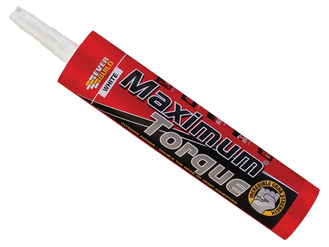 Everbuild Maximum Torque Adhesive 300ml White