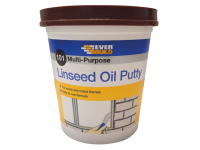 Everbuild Multi Purpose Linseed Oil Putty 101 Brown 2kg