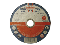 Faithfull Multi-Cut Thin Cut Off Wheel 100mm x 1.0 x 16 Pack of 10