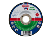 Faithfull Cut Off Disc for Stone Depressed Centre 115 x 3.2 x 22mm
