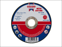 Faithfull Cut Off Disc for Metal 125 x 3.2 x 22mm