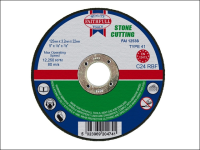 Faithfull Cut Off Disc for Stone 125 x 3.2 x 22mm
