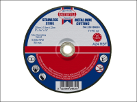 Faithfull Cut Off Disc for Metal Depressed Centre 230 x 1.8 x 22mm