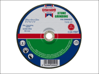 Faithfull Grinding Disc for Stone Depressed Centre 230 x 6 x 22mm