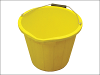 Faithfull 3 Gallon 14 litre Bucket - Yellow