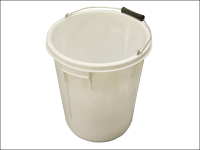 Faithfull 5 Gallon 25 litre Bucket - White