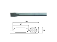 Faithfull Chisel 380mm Bosch / Hitachi Shank