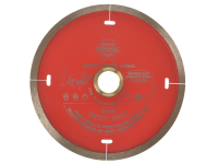 Faithfull Diamond Tile Blade Red Continuous Rim 115mm x 22.2mm