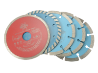 Faithfull Diamond Blade Assorted Set of 5 115mm x 22.2mm