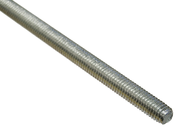 Faithfull Threaded Rod M16 x 2.0 x 1.0m Length