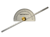 Faithfull Depth Gauge with Protractor 150mm (6in)