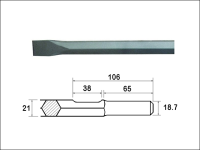 Faithfull Chisel 450mm Kango Shank (914119)