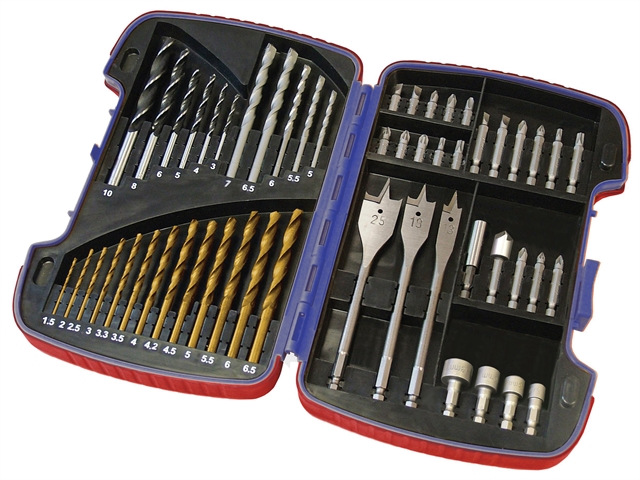 Faithfull Professional Drilling & Screwdriving Set of 52