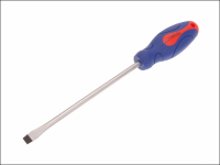 Faithfull Soft Grip Screwdriver Slotted Flared Tip 10mm x 200mm