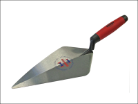 Faithfull London Pattern Forged Brick Trowel Soft Grip Handle 11in