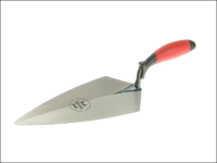 Faithfull Philadelphia Pattern Solid Forged Brick Trowel Soft Grip Handle 11in