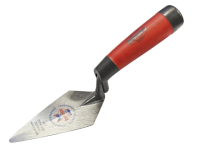 Faithfull Pointing Trowel Forged London Pattern Soft Grip Handle 4.1/2in