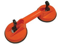 Faithfull Double Pad Suction Lifter 120mm Pads