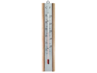 Faithfull Thermometer Wall Beech Silver 200mm