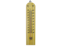 Faithfull Thermometer Wall Wood 260mm