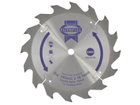 Faithfull Trim Saw Blade 165 x 10mm x 16T Fast Rip