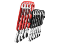 Facom 467BF.JP10PB Ratchet Combination Flexi Wrench Set of 10 Metric 8-19mm