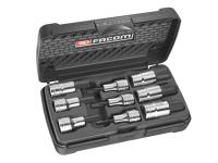 Facom STM.J9 Socket Set of 9 Hex Bit 1/2in Drive