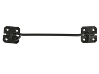 Forge Cabin Hook - Black Powder Coated 200mm (8in)
