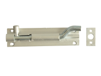 Forge Door Bolt Necked - Aluminium 100mm (4in)